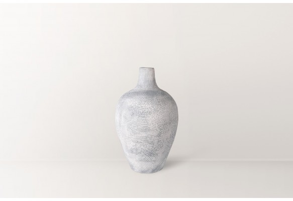 DANİELA DOKULU TERRACOTTA VAZO