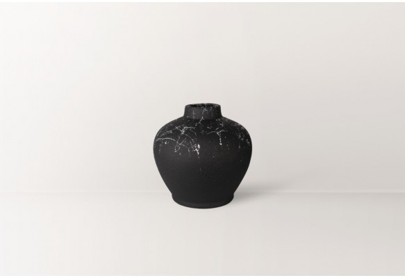 FİONA MERMER DESENLİ TERRACOTTA VAZO