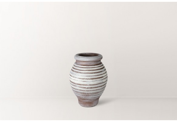 HERA DOKULU TERRACOTTA VAZO