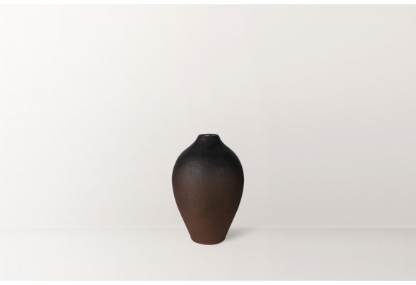 JENNA DOKULU TERRACOTTA VAZO