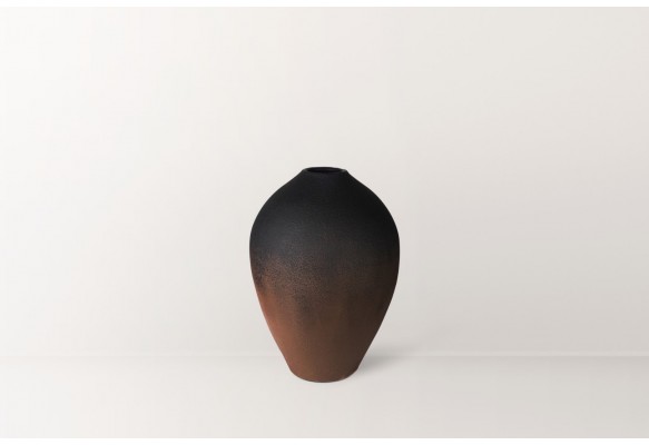 LİNA DOKULU TERRACOTTA VAZO