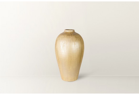 SEMPLİCE DOKULU TERRACOTTA VAZO