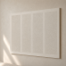 Linea Modern Dokulu Tablo Krem 50×70 cm